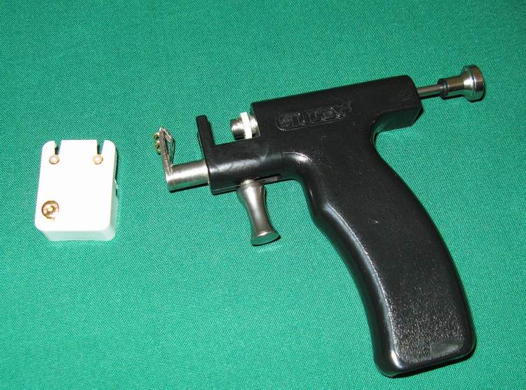 piercing gun. 2 – Cartilage Piercing Gun