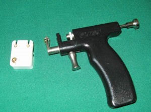 cartilage piercing gun