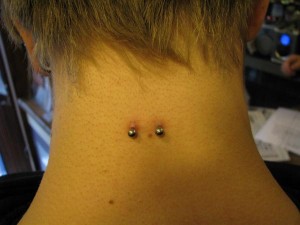 Nape Piercings