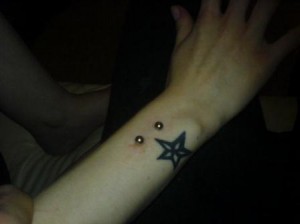 Wrist Piercing images